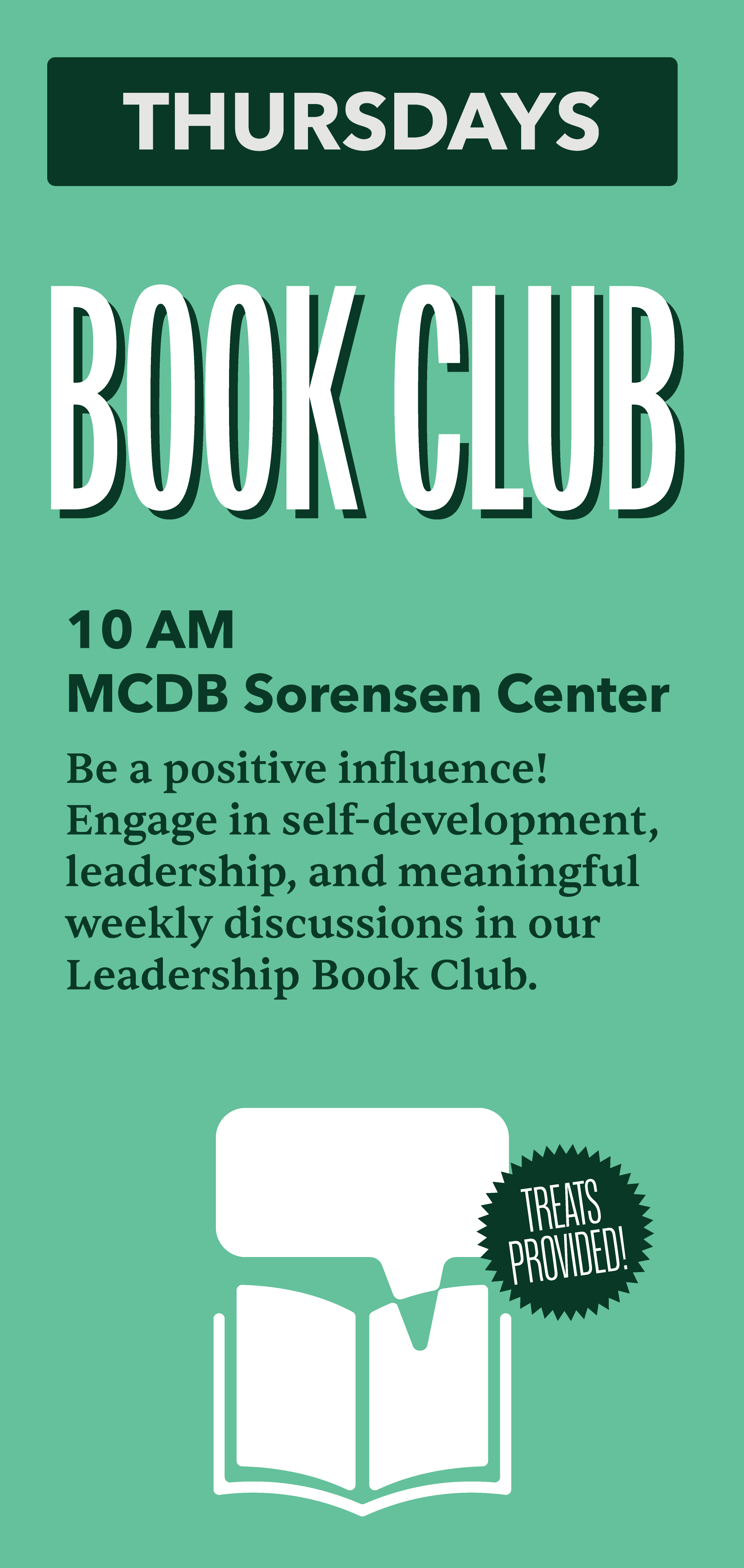 Sorensen Center Book Club – Read and discuss books that inspire leadership and inclusion