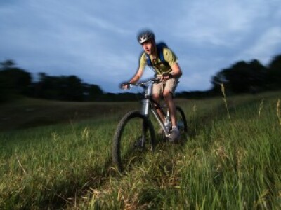 Mountain biking