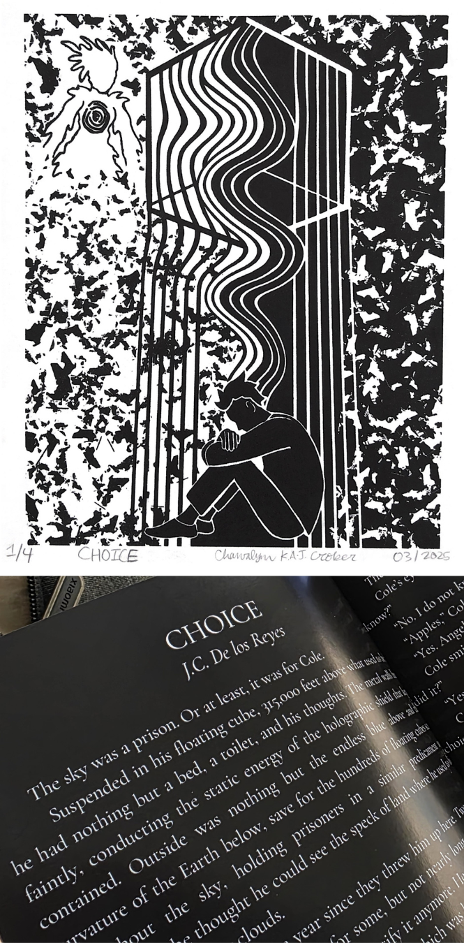 "Choice" by Chanralyn Croker and "Choice" by J.C. De los Reyes