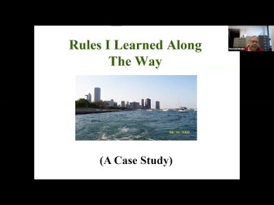 Rules I Learned Along The Way:  A Case Study