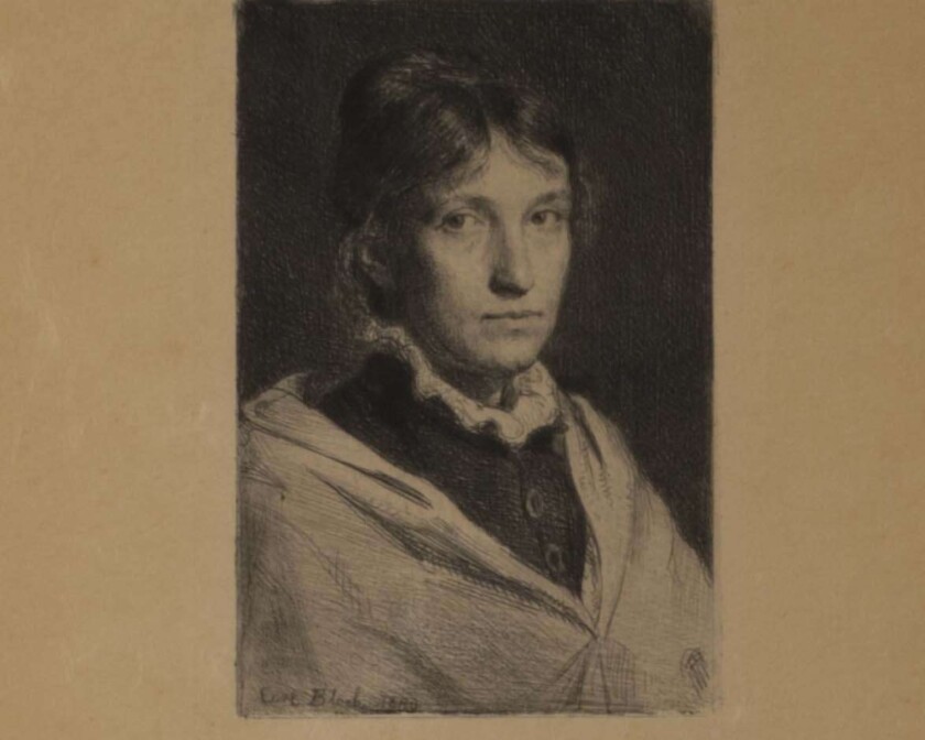 Alma Bloch (Wife of Artist)