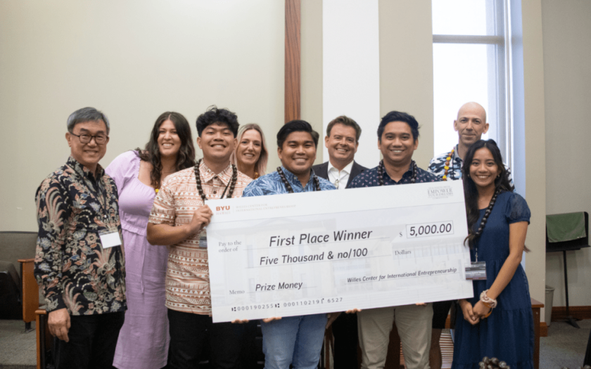 the first place winner of Empower Your Dreams 2022 competition in Pre-Revenue category