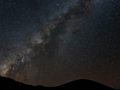 Starry night in Hawaii