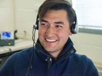 Man On Headphones