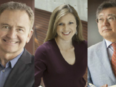 Photo of three adults.