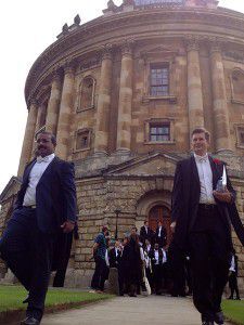 Ed Carter graduates from Oxford University