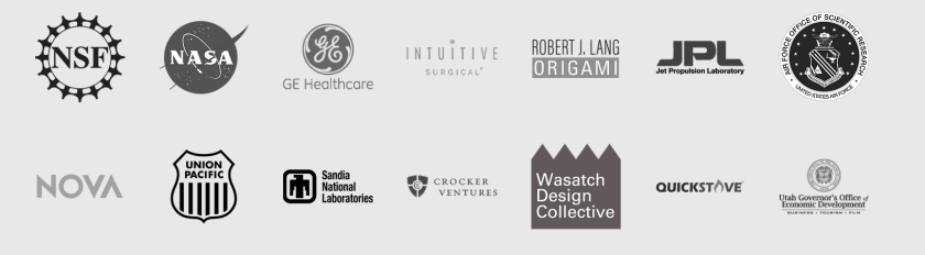 A picture of all of the sponsors