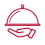 Serving food icon