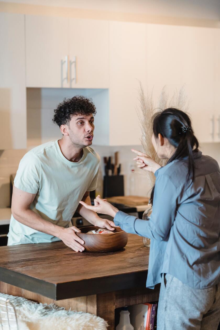 couple arguing