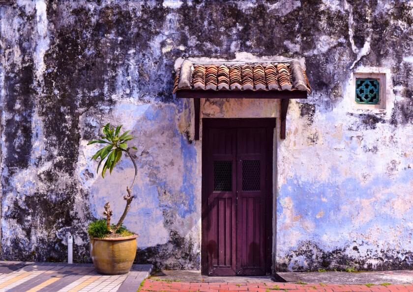 Closed door