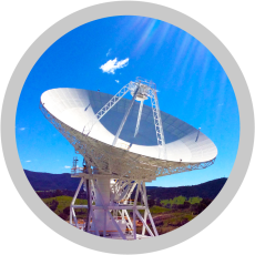 An image of a satellite dish
