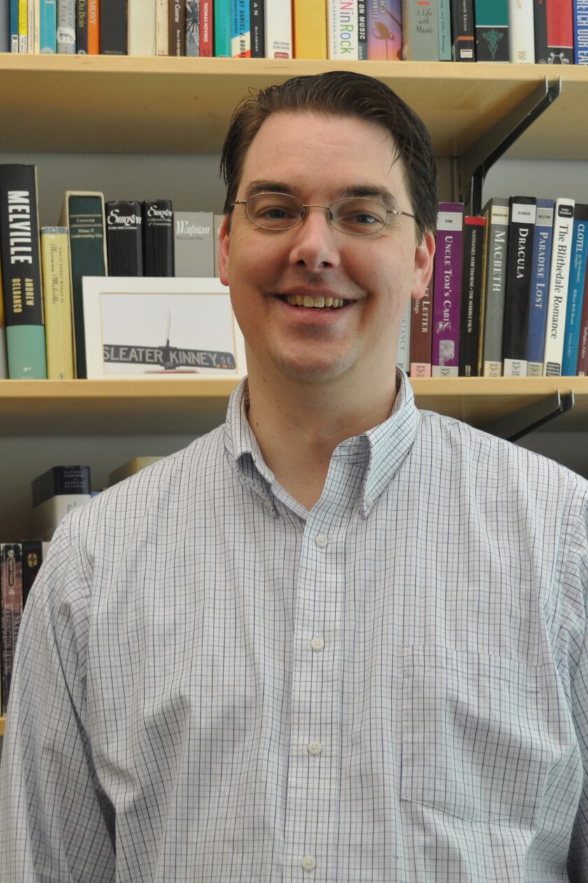 Carl Sederholm, associate professor in the Department of Humanities, Classics, and Comparative Literature at BYU