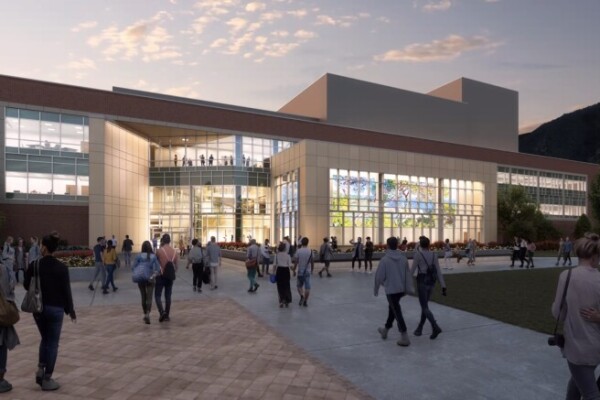 Render of the New Arts Building