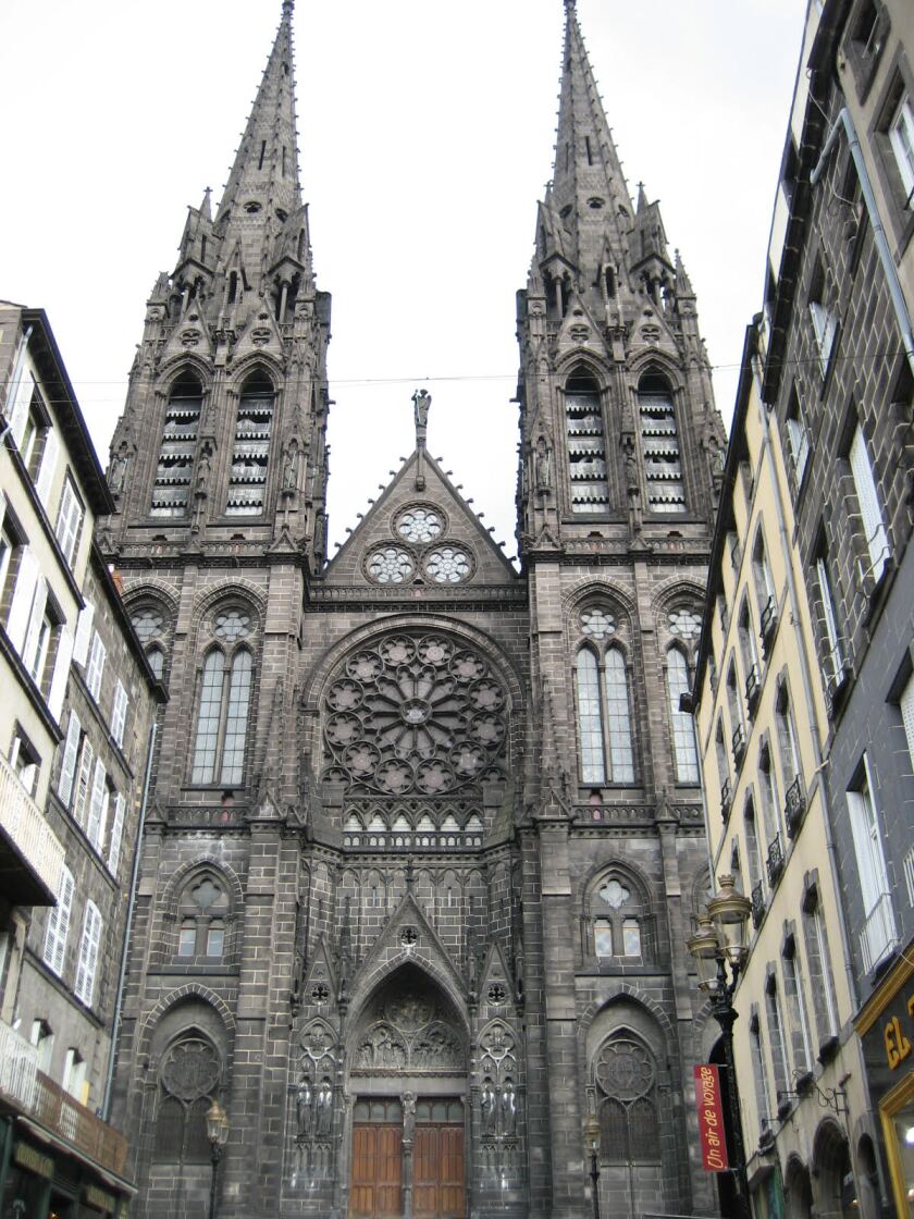 The front of the Cathedral.