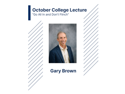 october college lecture gary brown