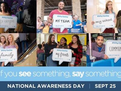 See something?  Say something!