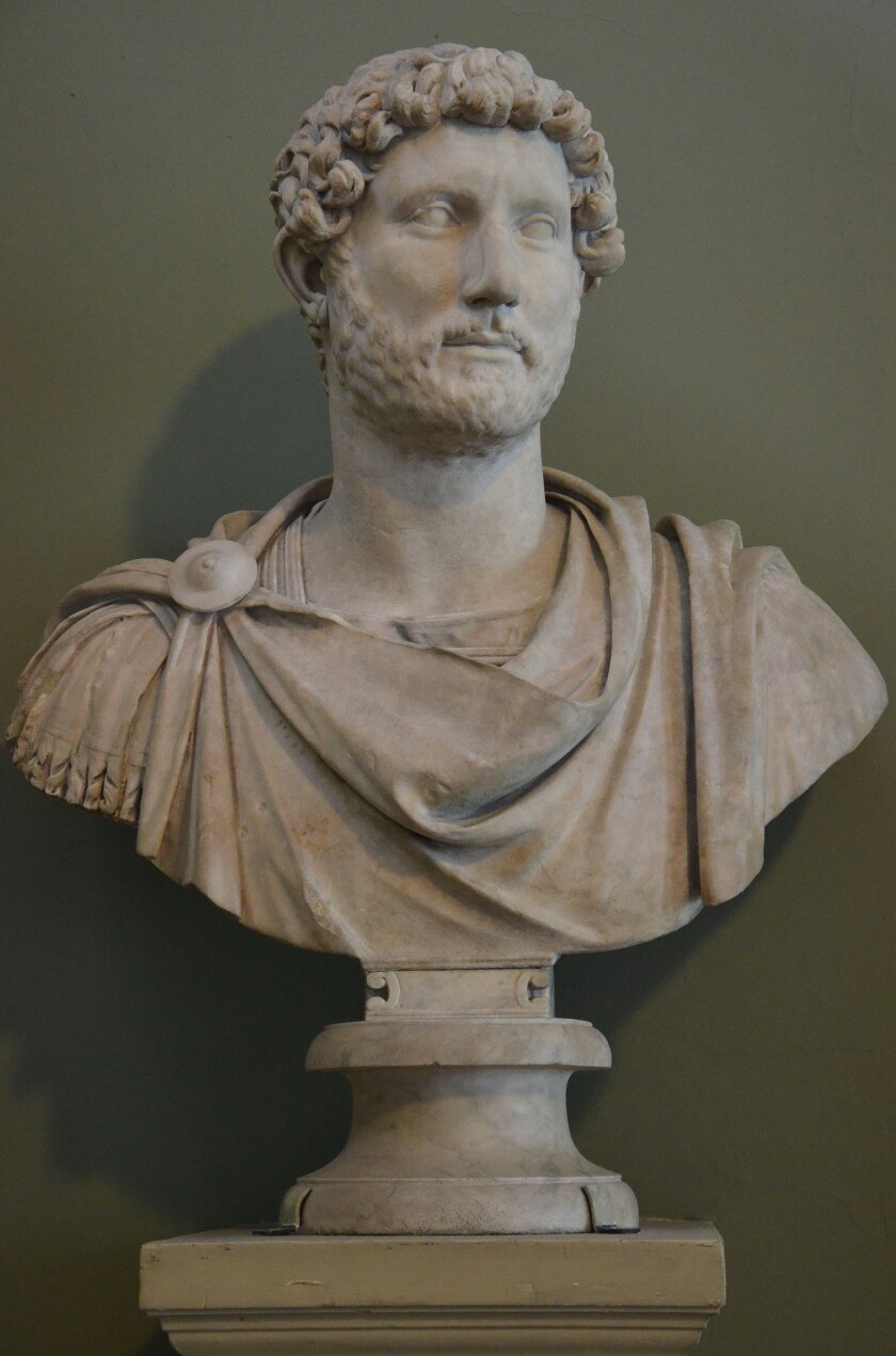 Bust of Hadrian.
