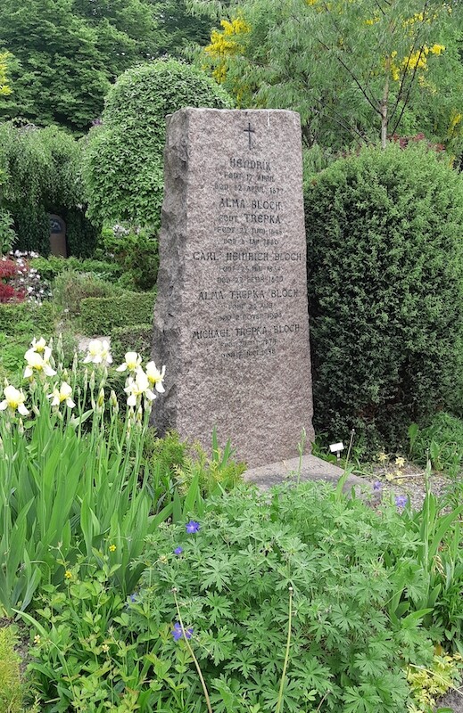 Carl Bloch's Headstone