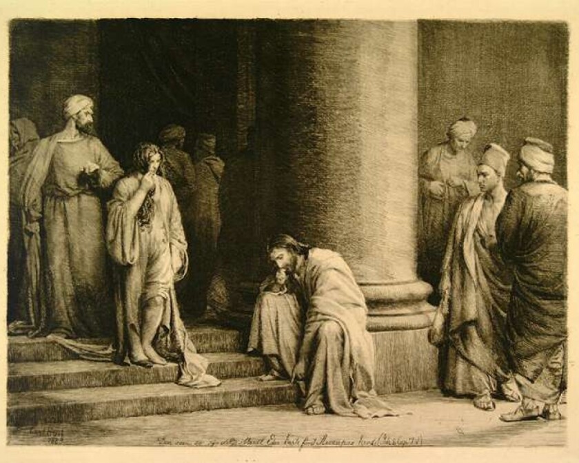 Christ and the Woman Taken in Adultery