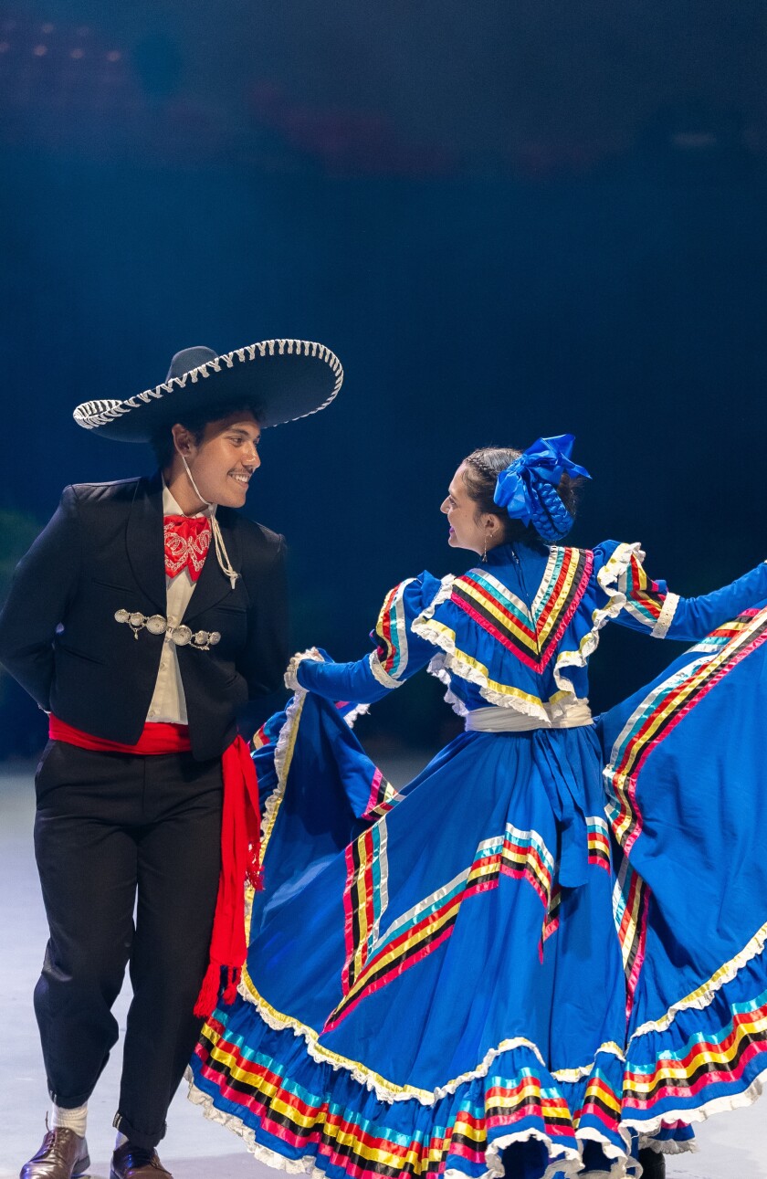 BYUH Latin America Club performs during Culture Night 2025.