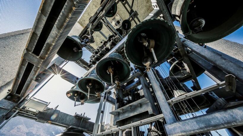 Image of the Carillon Bell Tower's Bells