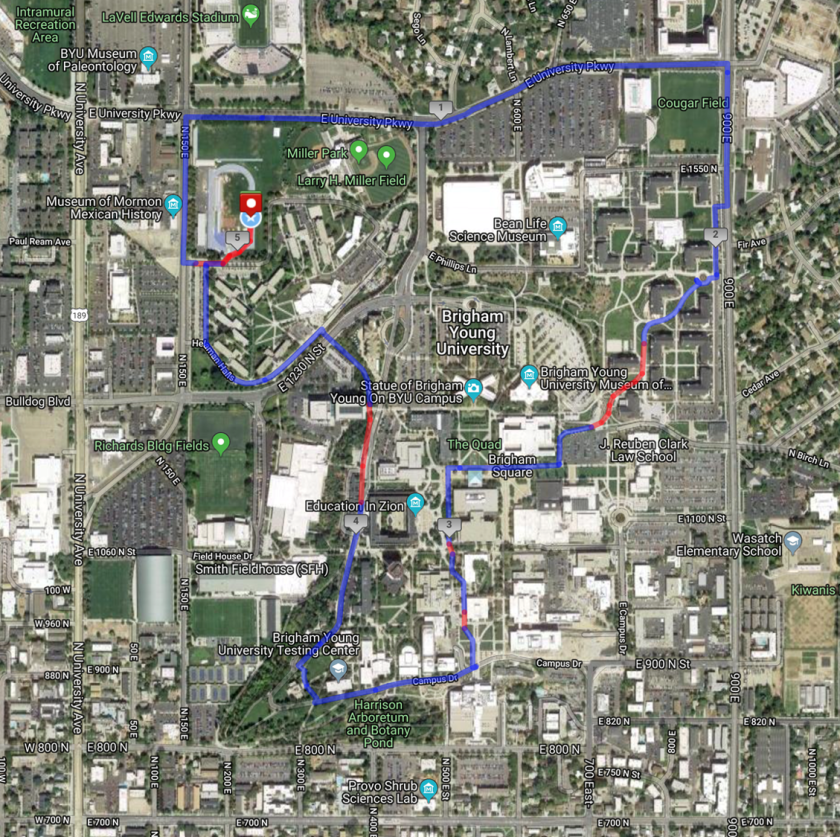 Racecourse Map