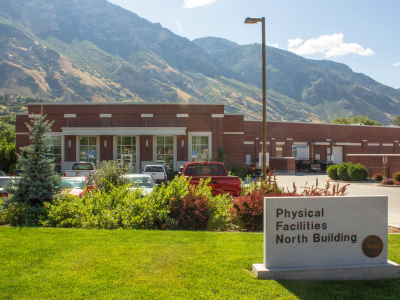 BYU Physical Facilities North Building.