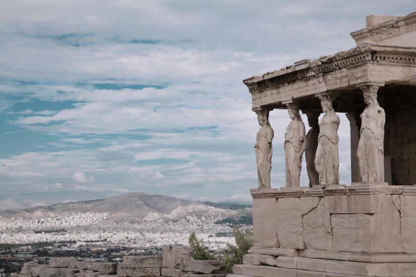 Scenic shot of the Acropolis in Athens, Greece.