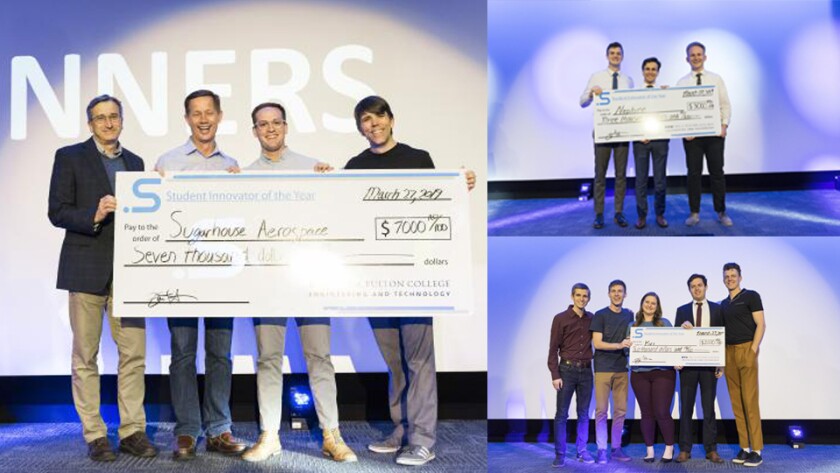 BYU receiving their SIOY awards