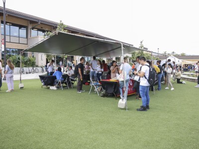 Students attending Campus Community Connect.
