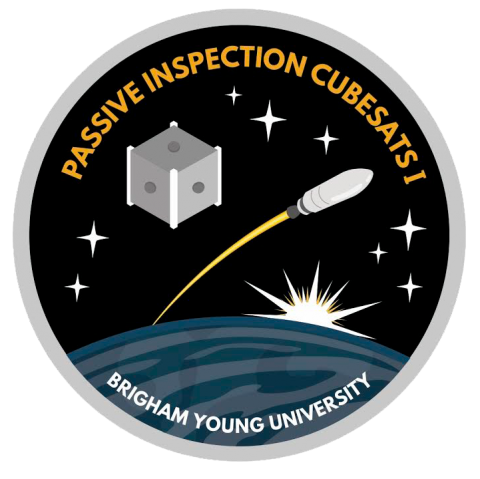 An image of a passive inspection cubesats patch