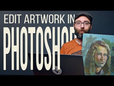 Edit Artwork in Photoshop - Full Workflow | Copy Work - Part 4