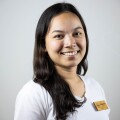 Student smile at Camera