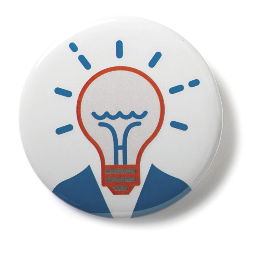 lightbulb head pin