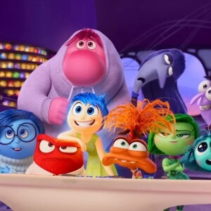 A picture of the emotions from the Pixar movie Inside Out 2.