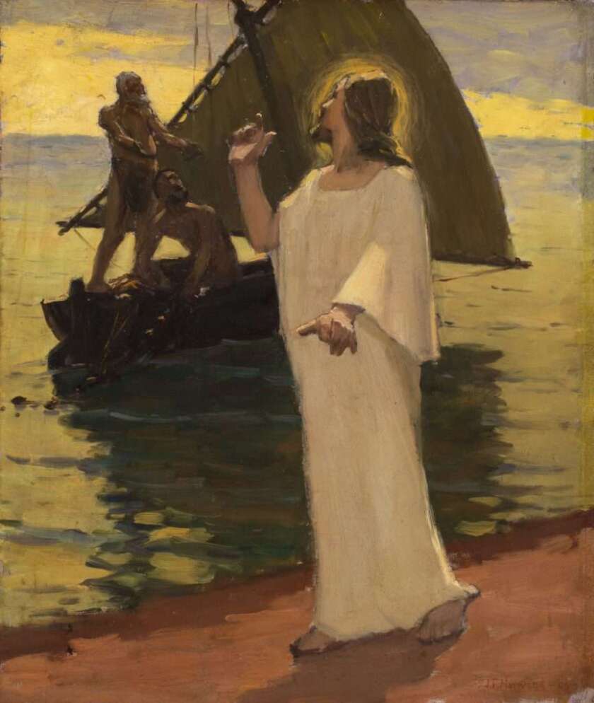 James Taylor Harwood, “Come Ye after Me (Study),” 1904
