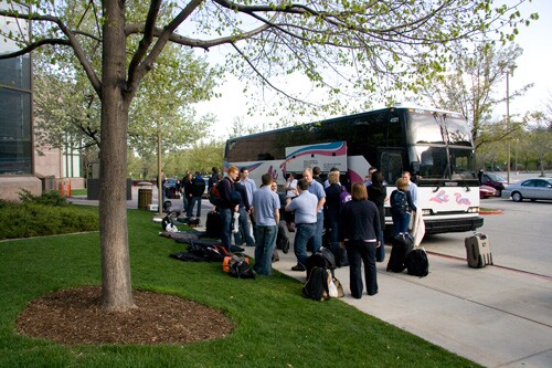 Loading the bus