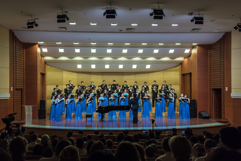 The Shandong University Choir.