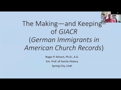 German Immigrants in American Church Records goes to Pennsylvania!