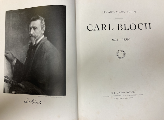 Rikard Magnusse's Book on Carl Bloch