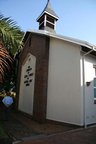 The LDS chapel in Durban