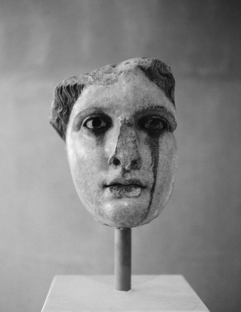 A photo of a sculpture from Greece