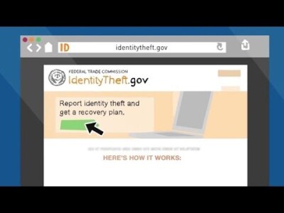 Report and Recover from Identity Theft