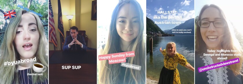 BYU Abroad Student Faces