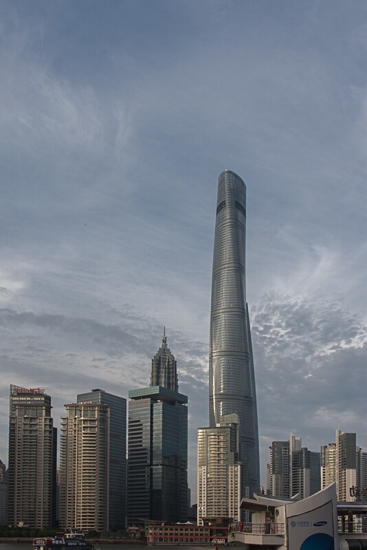 Shanghai Tower; the world