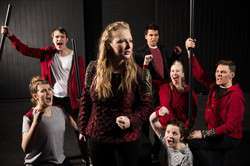 The cast of BYU's Young Company production of Shakespeare's "HENRY 5".