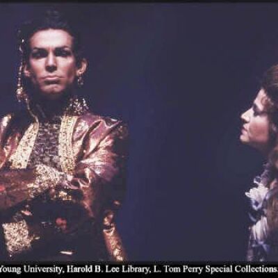 An image of two actors from the play The King and I