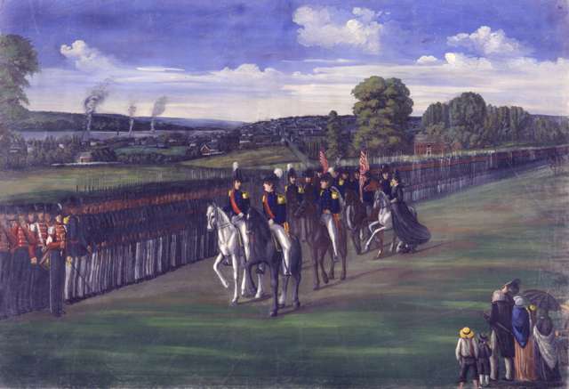 Joseph Mustering the Nauvoo Legion
