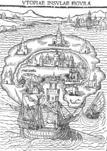 An image of Utopia by Thomas More