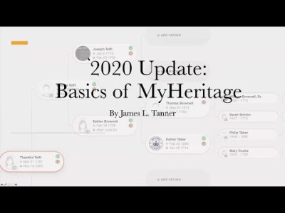 2020 Update: Basics of MyHeritage